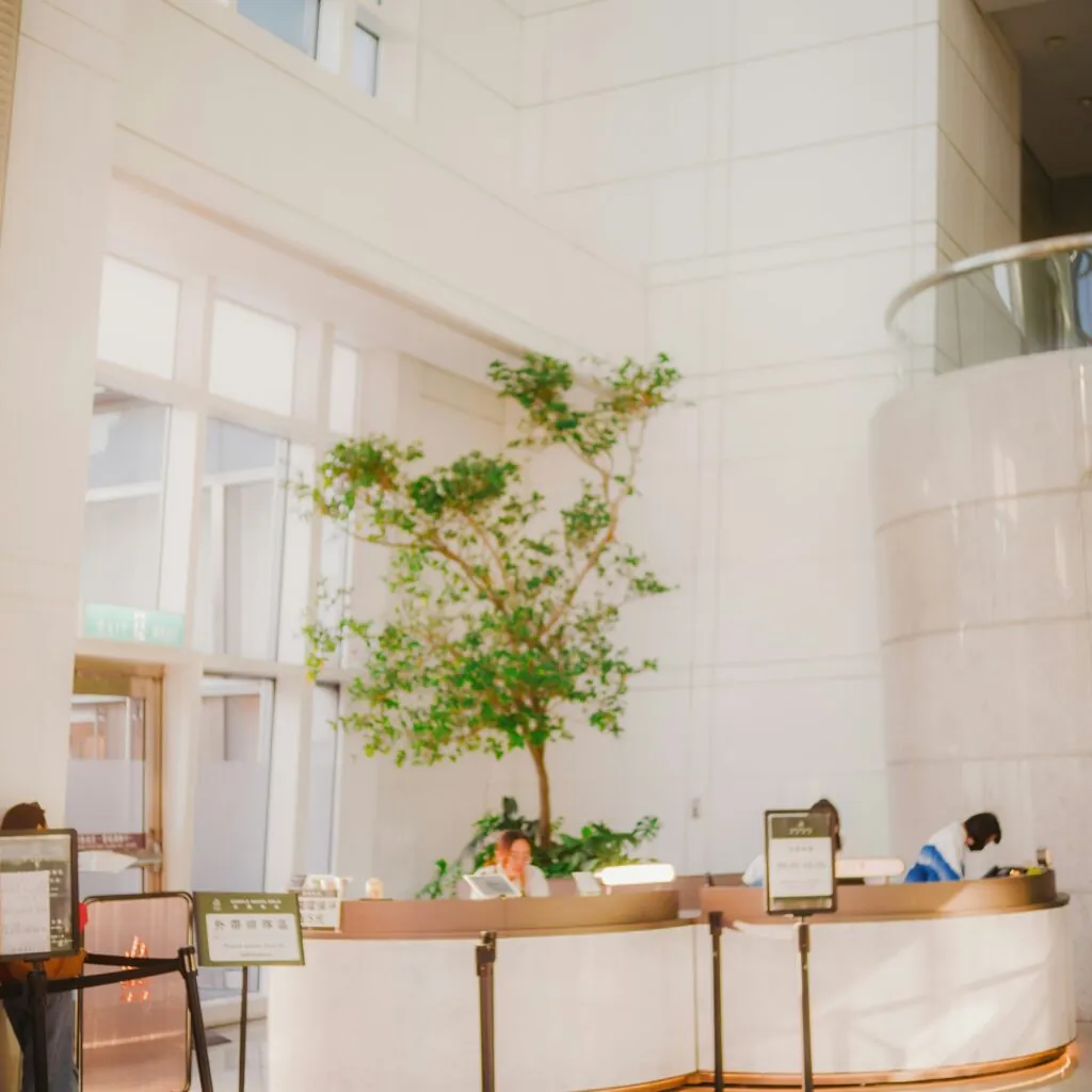 hotel front desk
