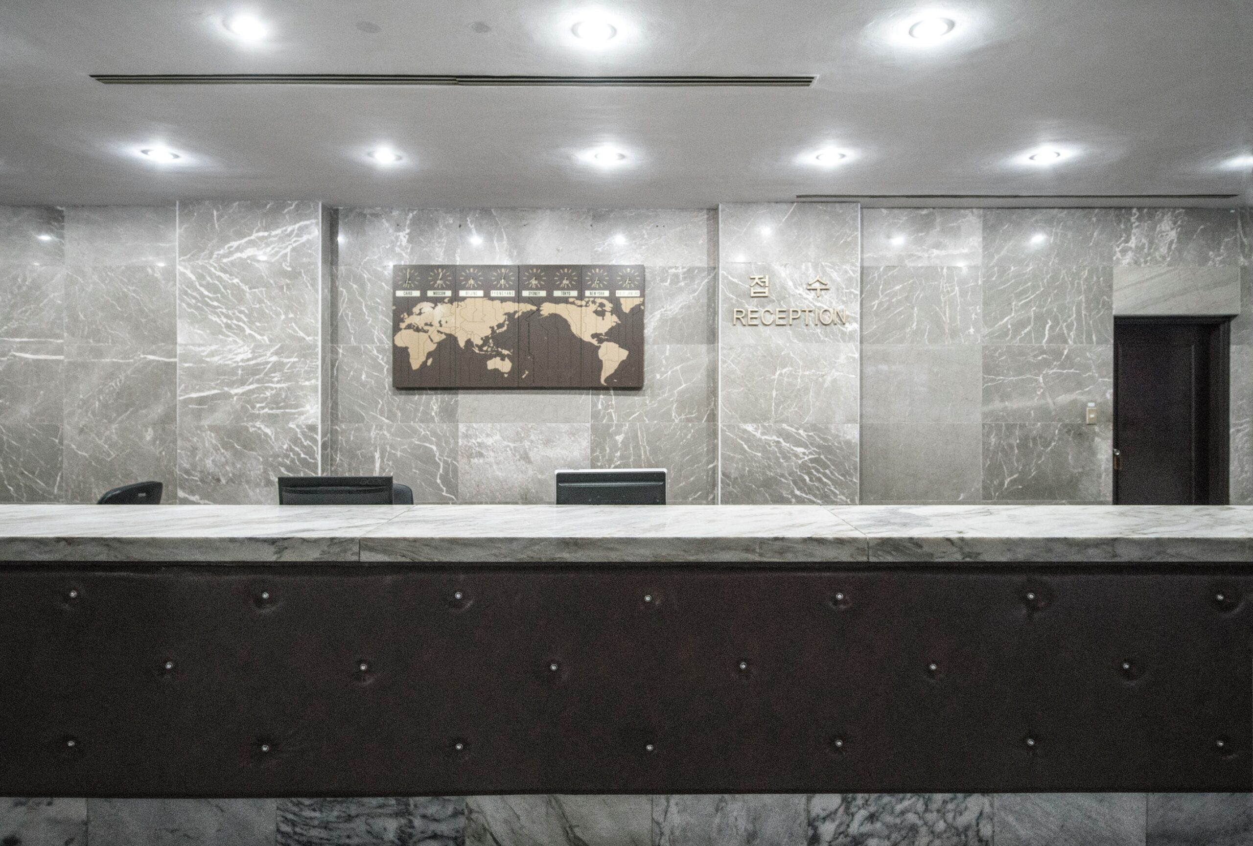 hotel front desk