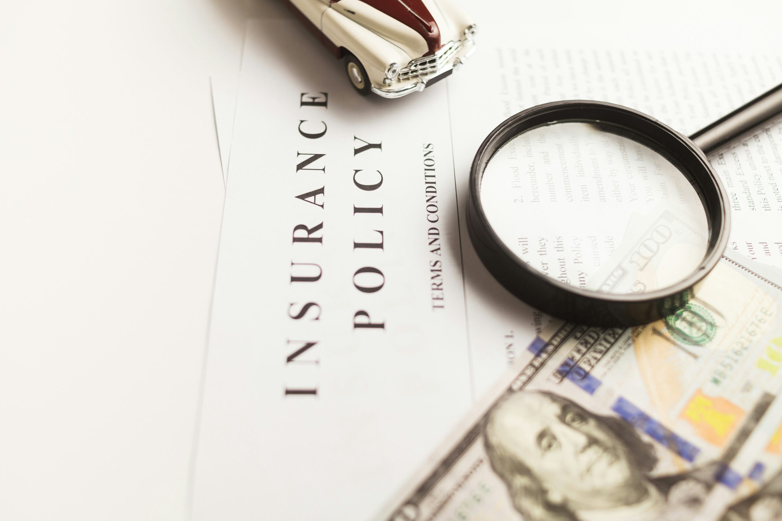 insurance claim paperwork