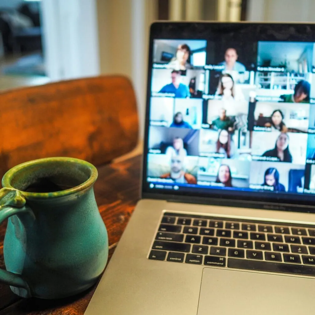 video call laptop